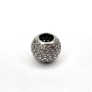Pandora Sterling Silver Clear Pave Lights Bead Charm 791051CZ